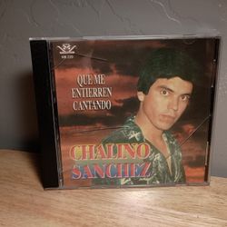 Chalino Sánchez CD Que Me Entierren Cantando (Banda)