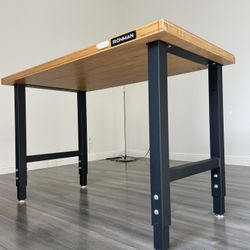 Ironman Desk - Wood & Metal