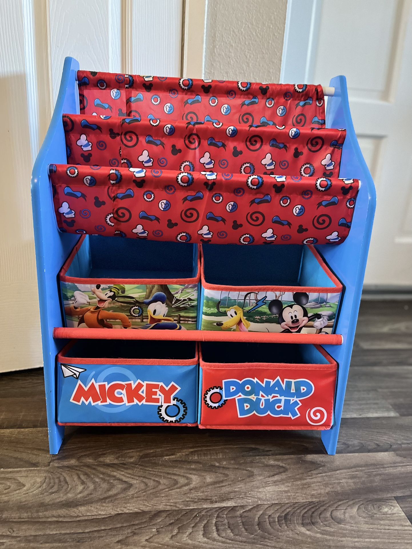 Mickey Mouse Book Shelf & Storage