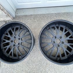 3 Piece Kranson Wheels Staggered