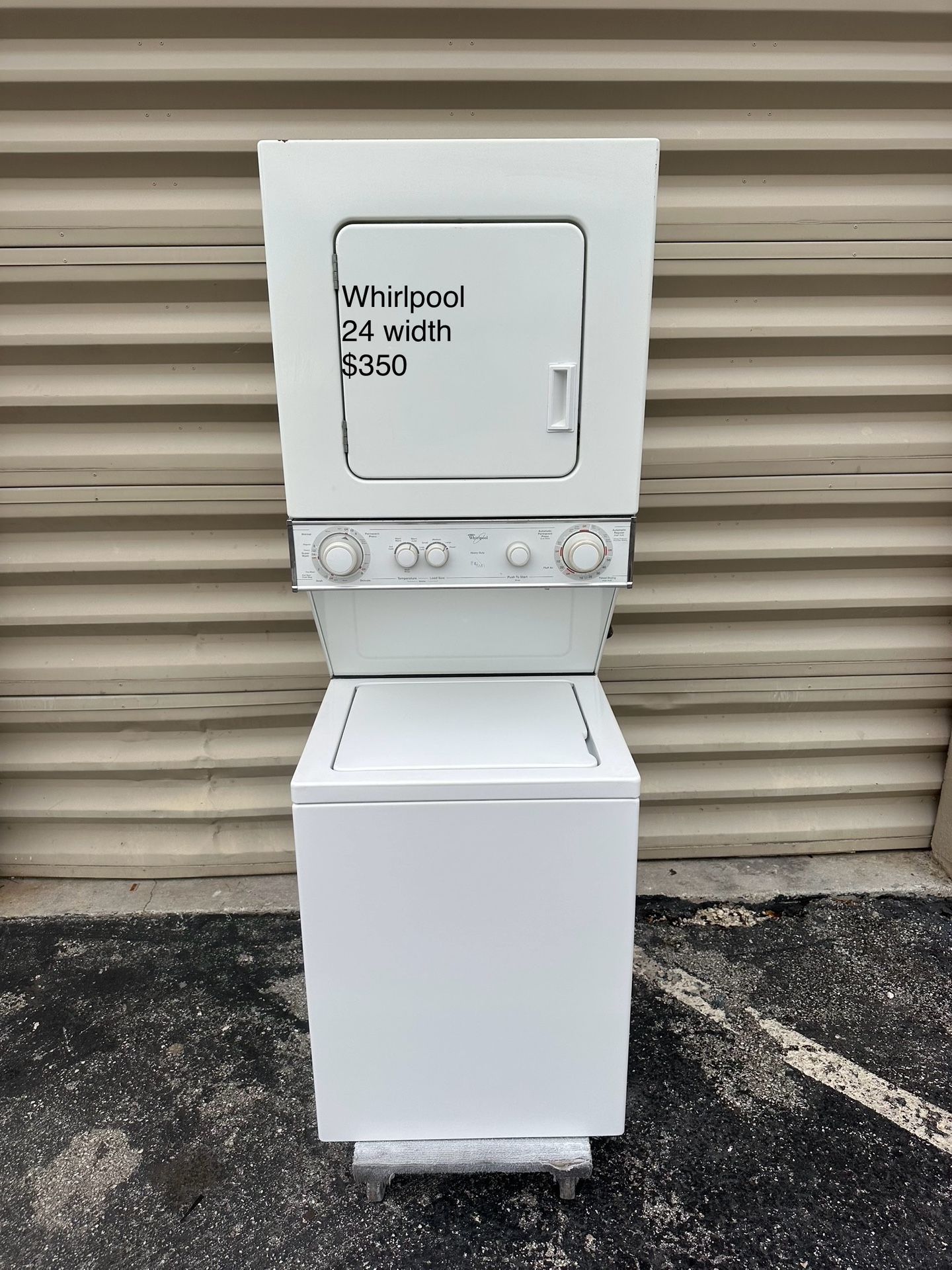 Whirlpool Stackable Washer Dryer