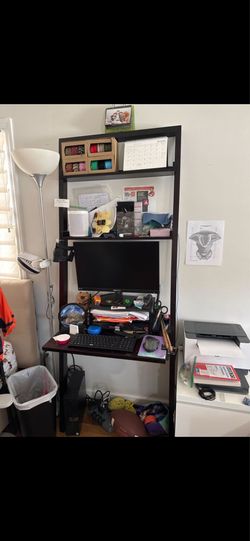 Crate & Barrel Sloan Leaning Desk