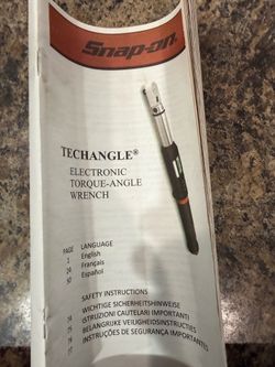 Snap-on ATECH3FR250B TechAngle Electronic Torque Wrench.