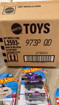 Hot wheels Mainline Case P 61 PCS