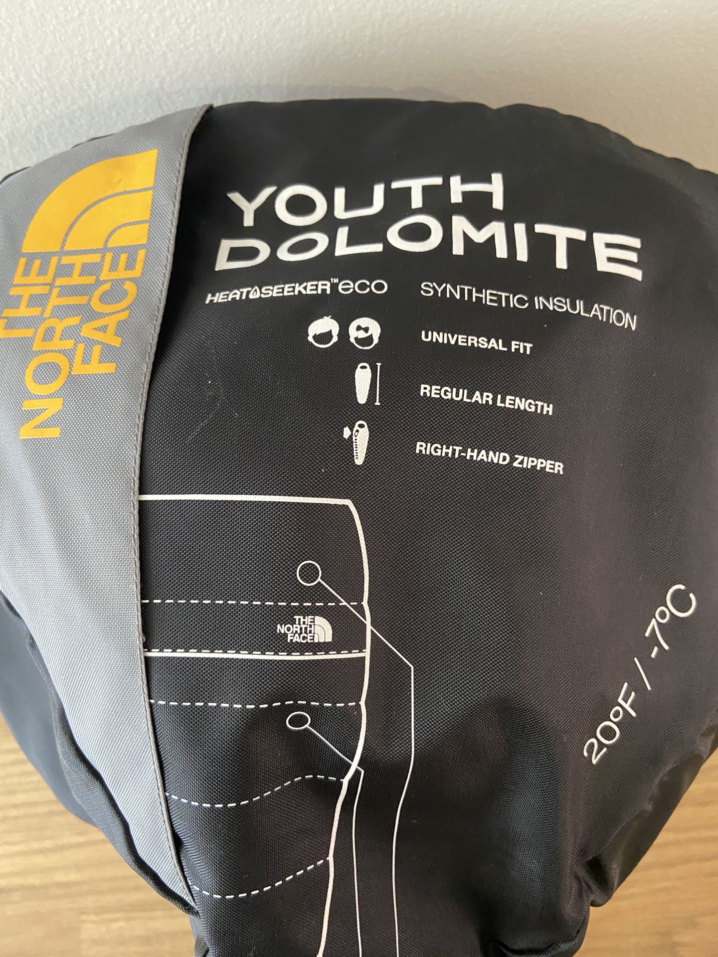 The North Face Youth sleeping bag