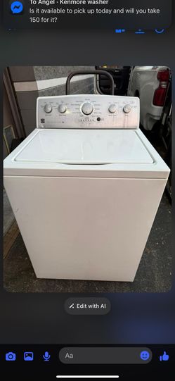 Kenmore washer