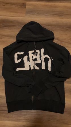 black zip up