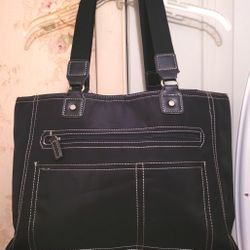 XX-Large Black Canvas Computer/Briefcase 