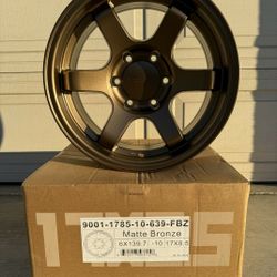 TE37 Style 17x8.5 6x139.7-10 Bronze