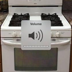 Gas stove Microwave not included
