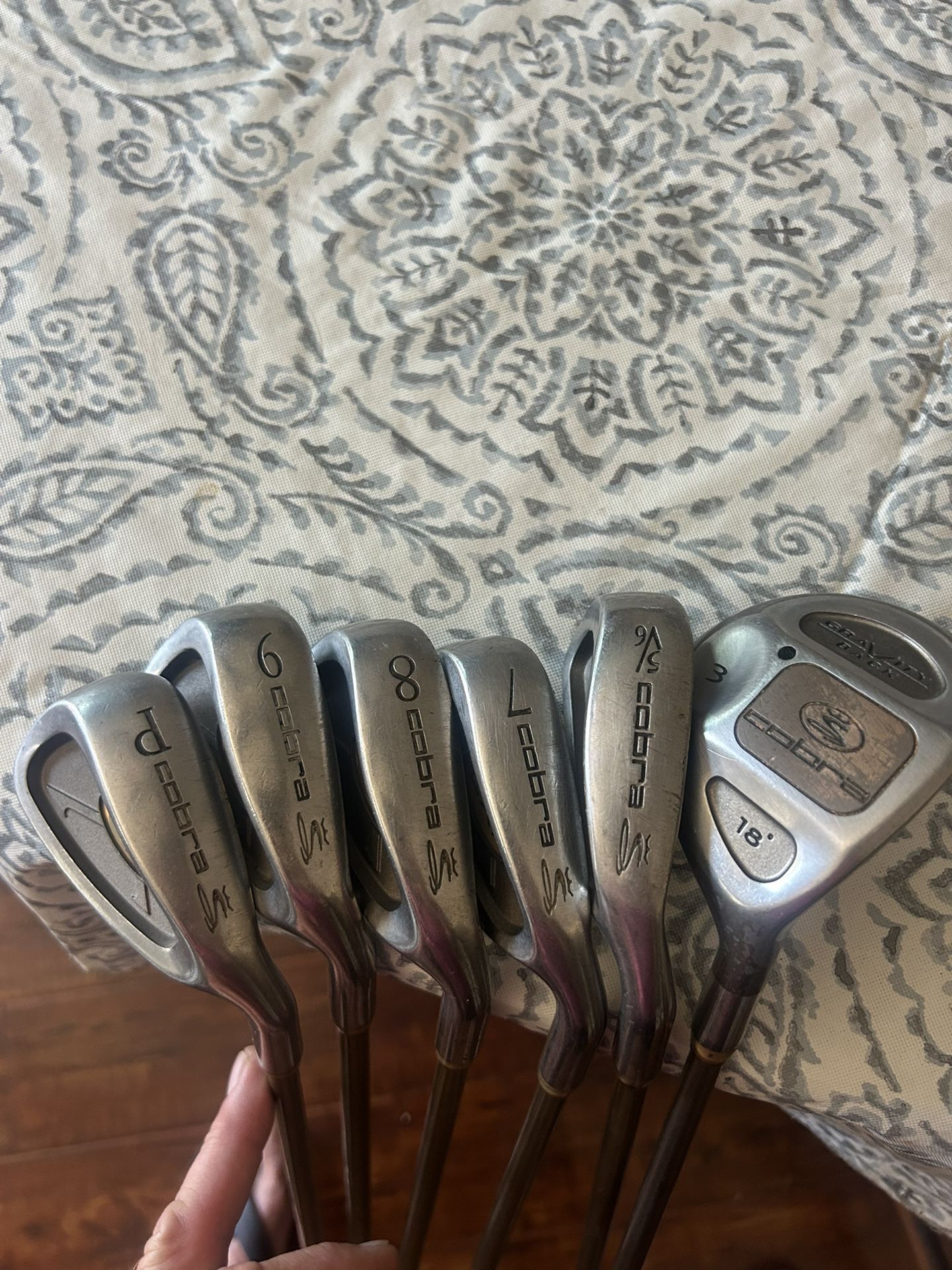 King Cobra Cx1 Irons Plus 3wood Flex A