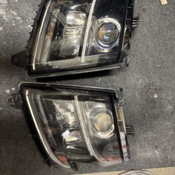 Pair 2015 2016 2017 2018 2019 2020 CHEVROLET TAHOE SUBURBAN HEADLIGHTS OEM USED