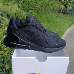 New Womens Nike Air Max 270 Wmn Size 9 Black 