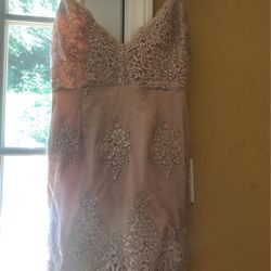 Nude Colored Dress