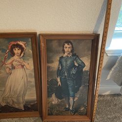 Pinkie And Blue Boy Wall Decor