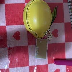 New Coin Purse Bag Charm Keychain Gold