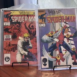 Lot of 2 Marvel Vintage Comics Spider-Man