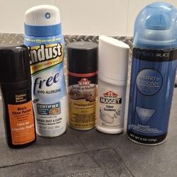 Shoe Care Products 5 Pieces