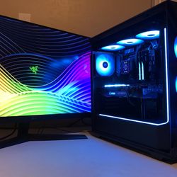 Fast Gaming PC – RTX 3080, Ryzen 7 7800X3D – All RGB! FPS MONSTER