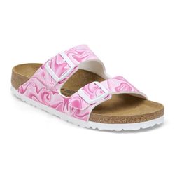 Birkenstock Arizona Birko-Flor Fuchsia Tulip Sandals