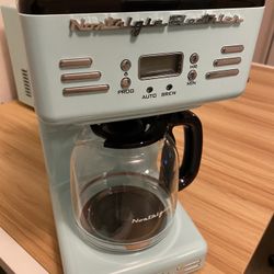 Nostalgia Electrics Coffee Maker And Microwave 