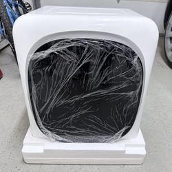 NEW Costway Portable Clothes Dryer, 1.5 cu.ft Compact Drying Machine with Stainless Steel Tub & LED 