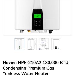 Navien Tankless Water Heater 