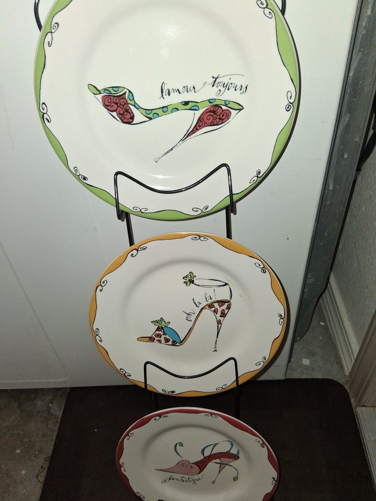 3 Pkates Ceramic Decor