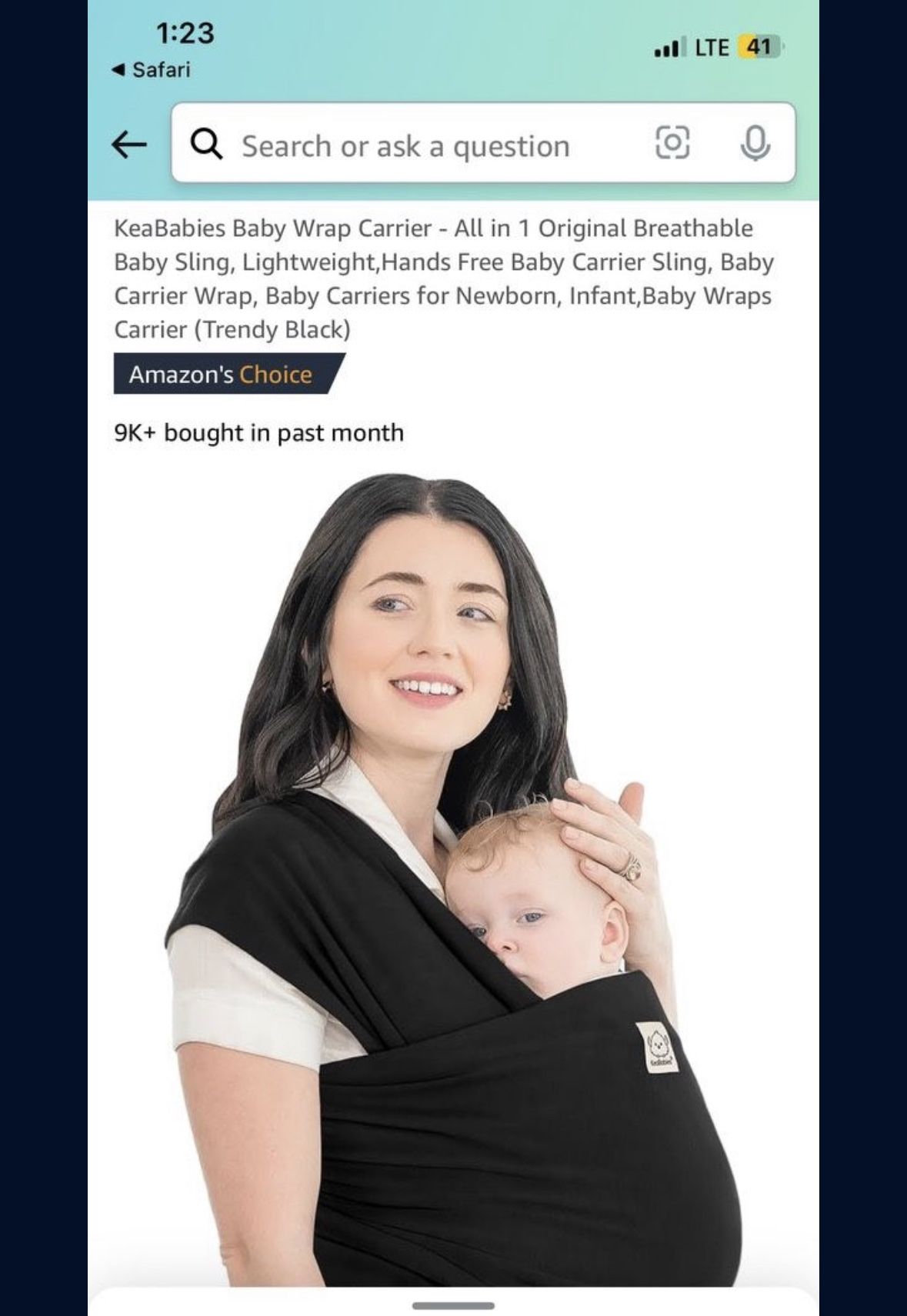 Baby Wrap Carrier