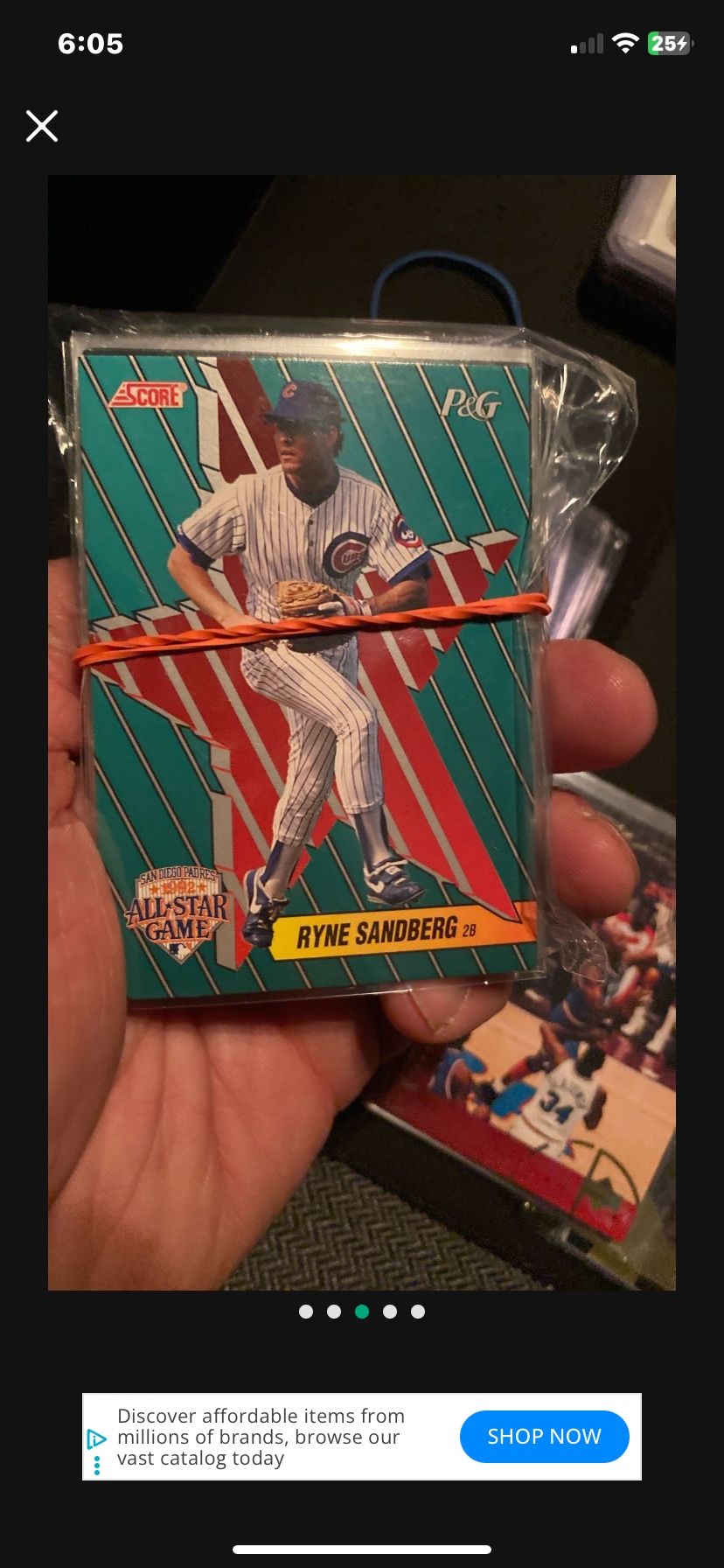 Ryne Sandberg Trading Cards!!