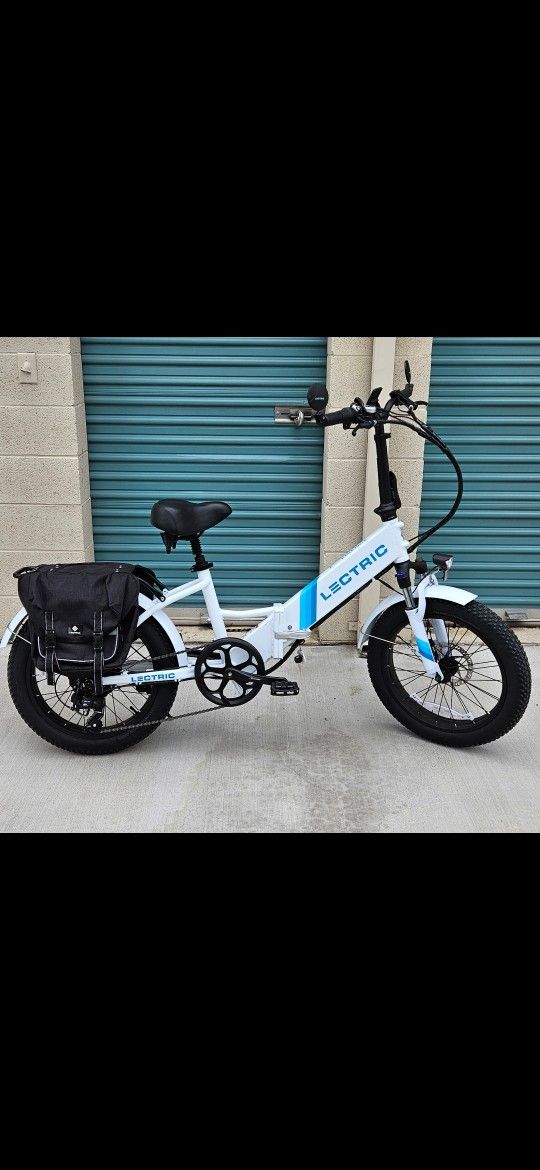Lectric Folding E-Bike In Perfect Condition