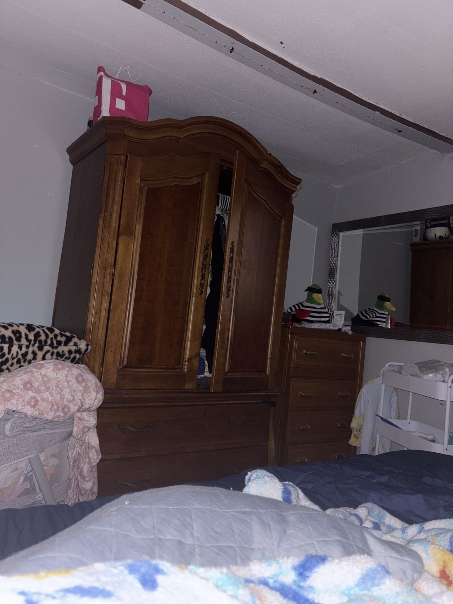 Beautiful Wooden Armoire