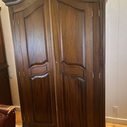 Cherry Wood Cabinet/armoire