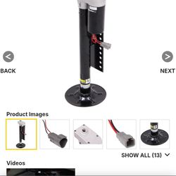 5th wheel leveling system one leg only