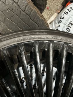 Forgiato Rims, tires included.