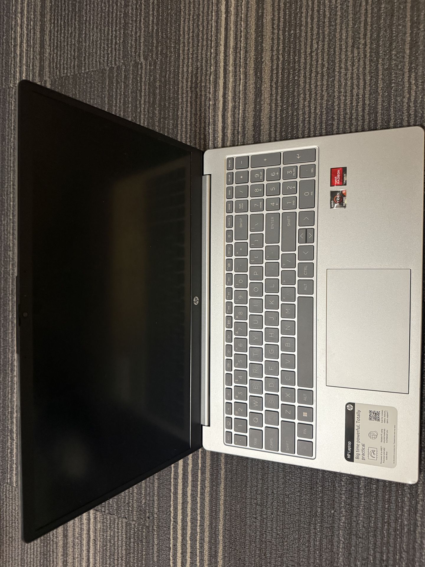 HP Laptop – Ryzen 5 – 16GB RAM – SSD – Excellent Condition