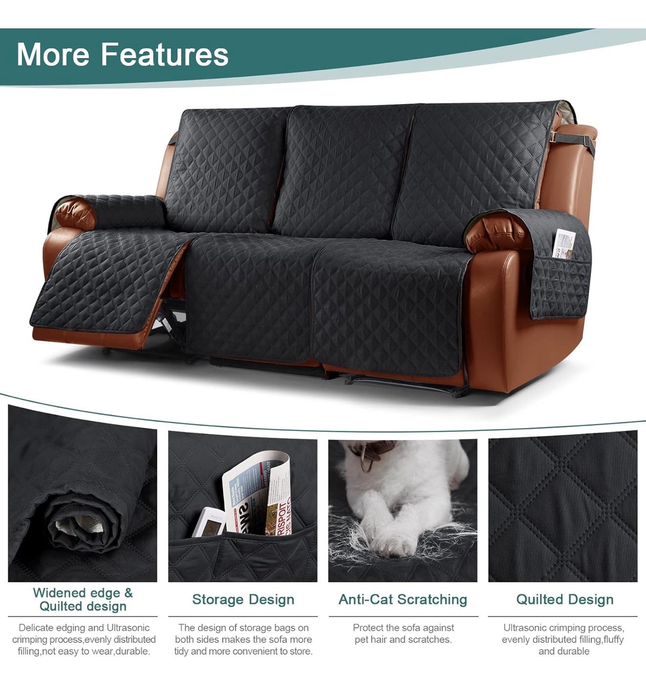 Waterproof Recliner Couch Cover 