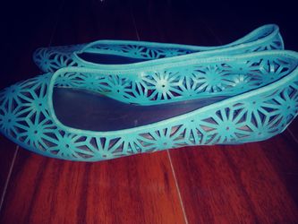 Merona Turquoise flats