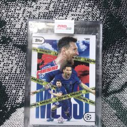 Lionel Messi Topps Card