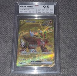 Gouging Fire EX Gem Mint 9.5