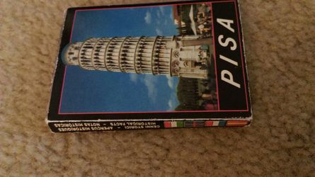 Vintage Pisa souvenir picture book