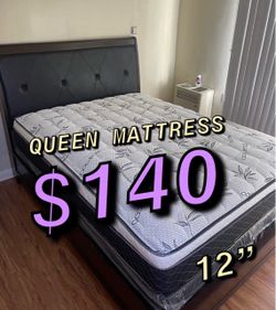 New Queen mattress only $140