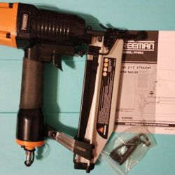 Freeman Pneumatic 16-Gauge 2-1/2 in. Straight Finish Nailer.