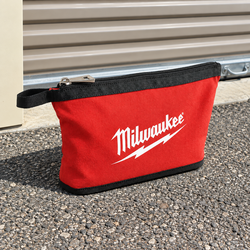 Milwaukee Red Zipper Tool Pouch