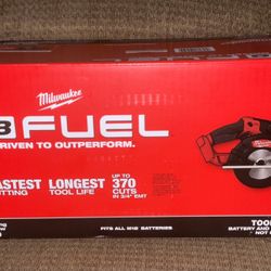 Milwaukee M18 FUEL 18V Lithium-Ion Brushless Cordless Metal Cutting 5-3/8 in. Circular Saw (Tool-Only) w/ Metal Saw Blade