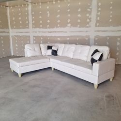 Outdoor Leather Small Sofa Sectional$440 FIRM