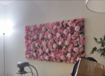 DIY Flower Wall