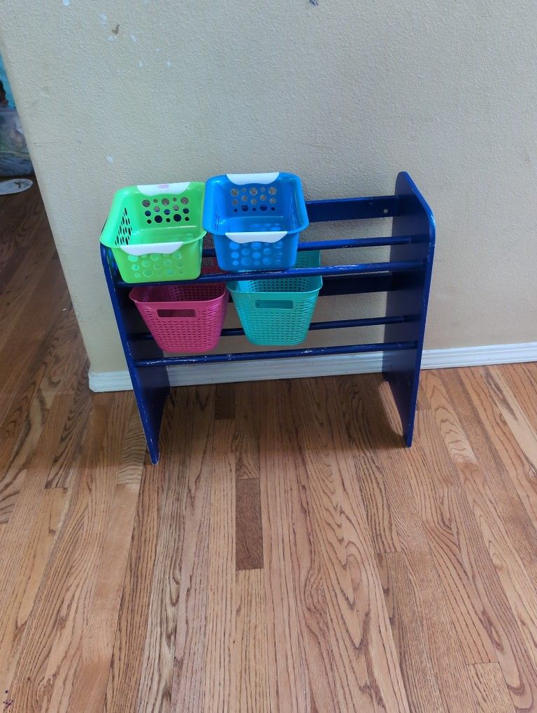 You Story Toy Bin Sorter Rack