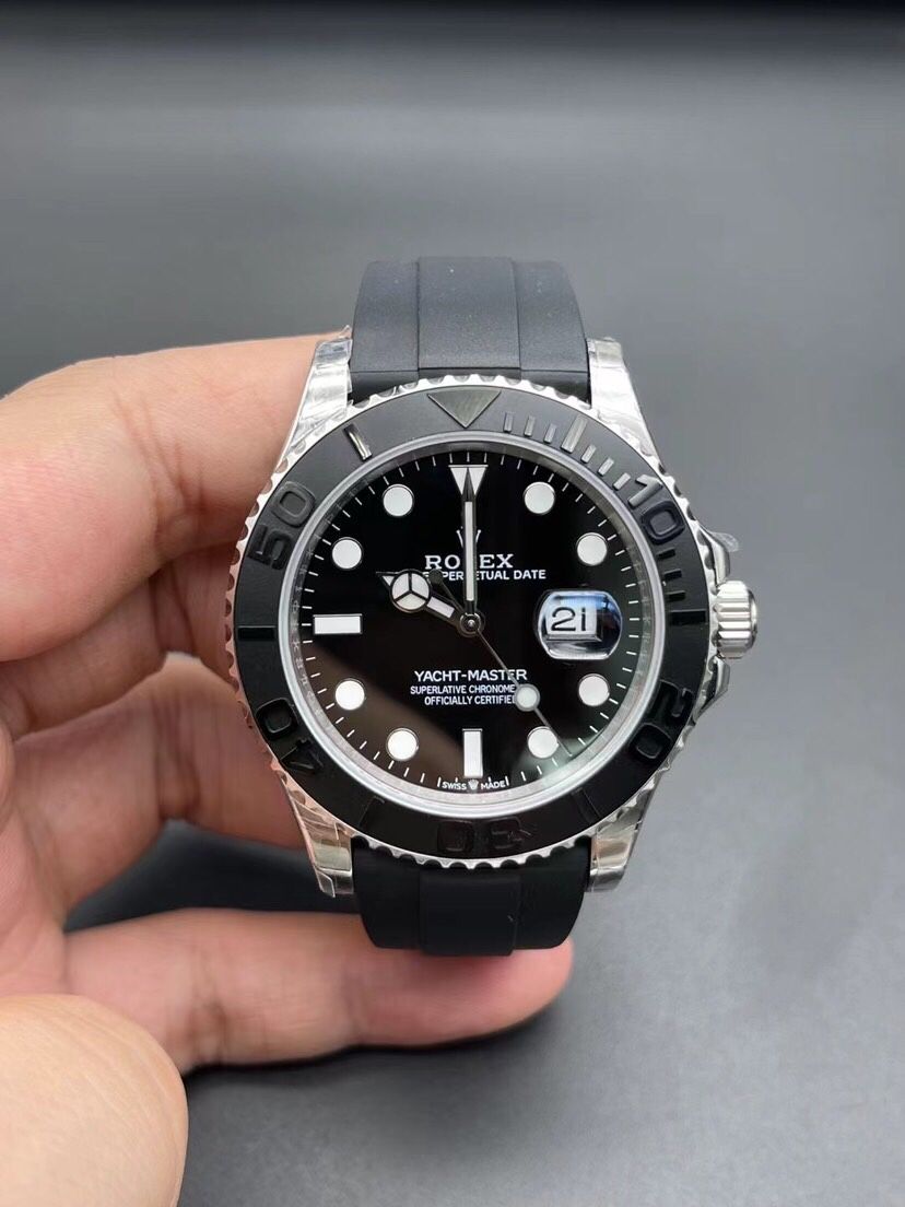 18K White Gold Rolex Yacht-Master Automatic