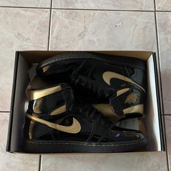 Jordan 1 Black and Gold
